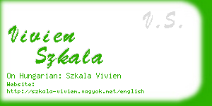 vivien szkala business card